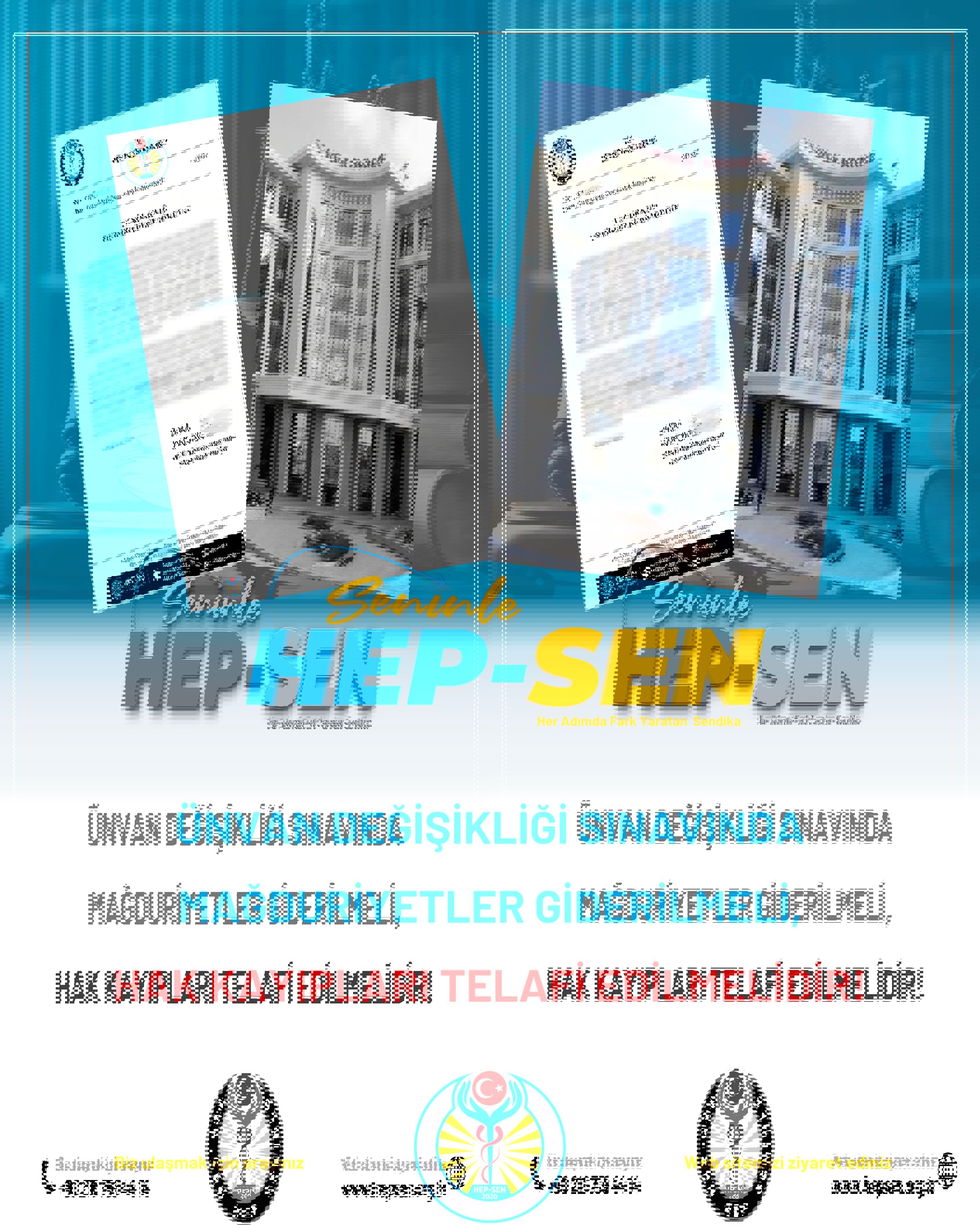 Ünvan Değişikliği Sınavında Mağduriyetler Giderilmeli, Hak Kayıpları Telafi Edilmelidir